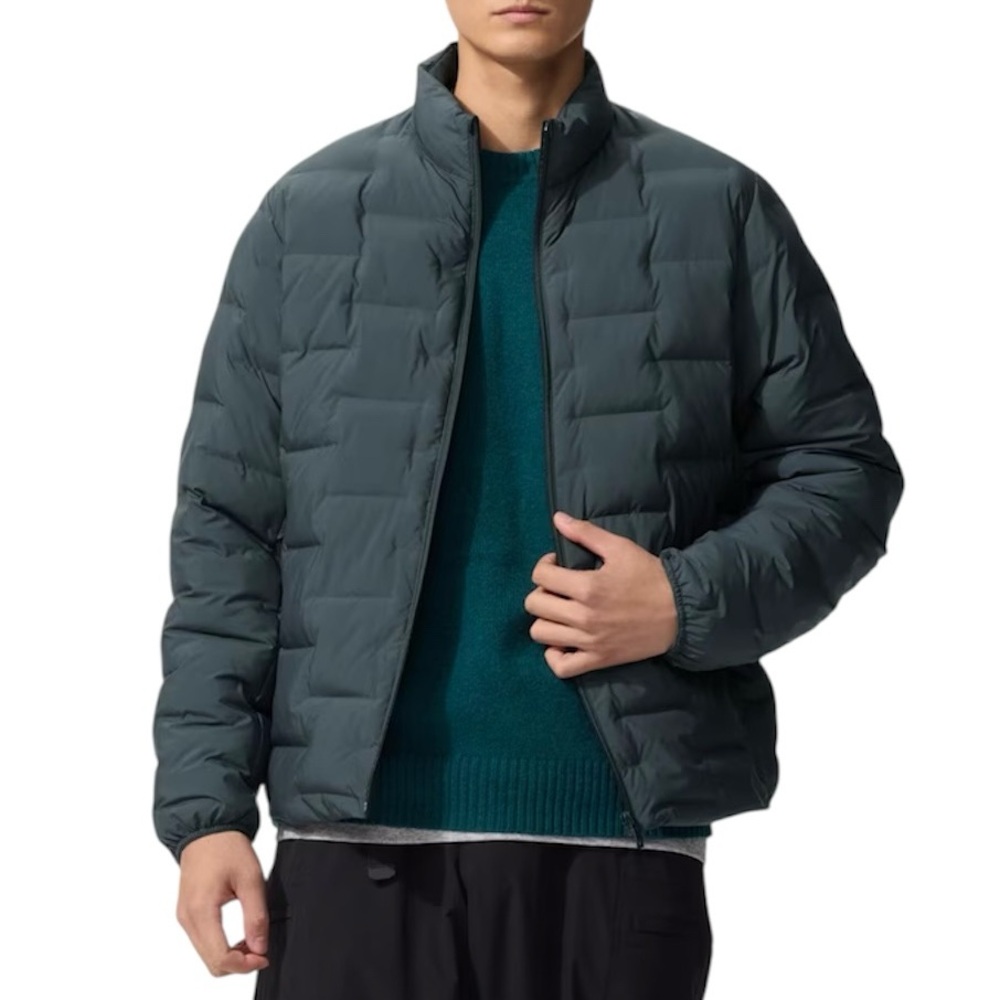 UNIQLO PUFFTECH Jacket Non Quilted 
Dark Green Men’s M